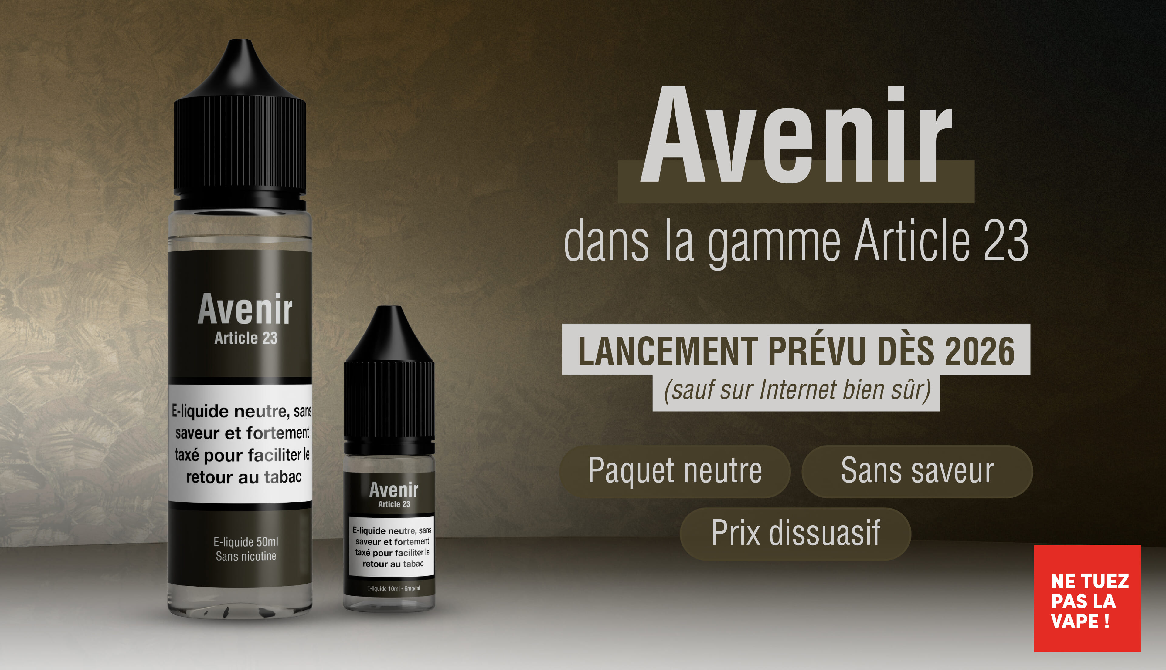 Présentation gamme Avenir de l'Article 23